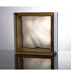 Υαλότουβλο Σύννεφο Μπρονζέ 19x19cm