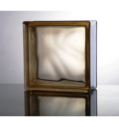 Υαλότουβλο Σύννεφο Μπρονζέ 19x19cm