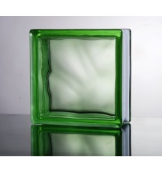 Υαλότουβλο Σύννεφο Πράσινο 19x19cm