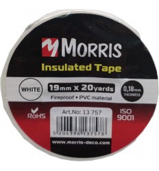 ΤΑΙΝΙΑ ΜΟΝΩΤΙΚΗ MORRIS, 50mmX20yards,x0.18mm, ΛΕΥΚΗ