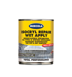 Mercola Isocryl Repair Wet Apply Επισκευαστικό Στεγανωτικό Επιφανειών 750ml Λευκό