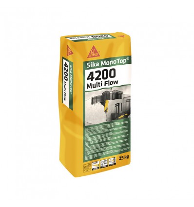 Sika MonoTop 4200 Multi Flow 25KG Επισκευαστικό κονίαμα πολλαπλών εφαρμογών