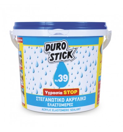 Durostick Νο39 Κεραμιδί Ελαστομερές στεγανωτικό ταρατσών 5kg