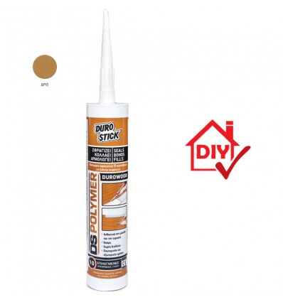 Durostick DS Polymer Ακρυλική Σιλικόνη Ξύλου Δρύς 340gr