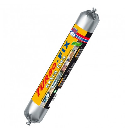 Turbo-Fix Extra Flex Σφραγιστική Σιλικόνη Λευκή 600ml