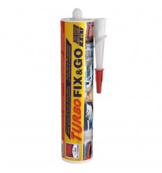 Turbo Fix&Go Σφραγιστική Σιλικόνη Λευκή 290ml