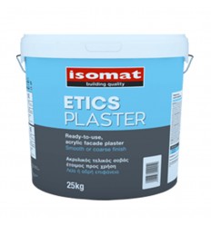 ISOMAT ETICS PLASTER Fine ΣΟΒΑΣ ΑΚΡΥΛΙΚΟΣ ΥΔΑΤΟΑΠΩΘΗΤΙΚΟΣ 1,0mm, 25kgr