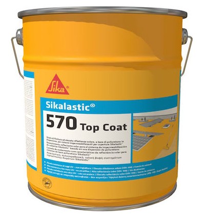 Sikalastic®-570 Top Coat ΑΝΑΚΛΑΣΤΙΚΗ, ΠΟΛΥΟΥΡΕΘΑΝΙΚΗ ΕΠΙΣΤΡΩΣΗ-ΤΕΛΙΚΗ ΒΑΦΗ ΓΙΑ ΤΑ ΣΥΣΤΗΜΑΤΑ ΥΓΡΟΜΟΝΩΣΗΣ ΔΩΜΑΤΩΝ Sikalastic®