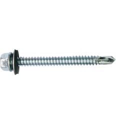 Τρυπανόβιδα Εξάγωνη Γαλβανιζέ M6.3x63mm 200τμχ F.F. Group