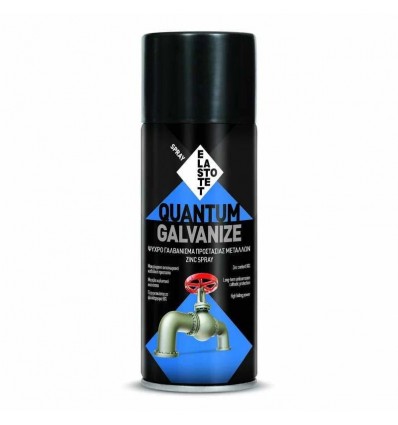 Elastotet Σπρέι Γαλβανισμού Quantum Galvanize με Μεταλλικό Εφέ Γκρι 400ml