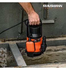 Krausmann Μονοφασική Αντλία Ακαθάρτων-Λυμάτων 900W -4552 2