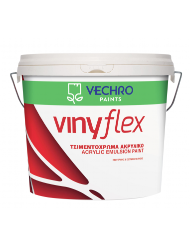 VECHRO VINYFLEX ΑΚΡΥΛΙΚΟ 9 LT ΛΕΥΚΟ