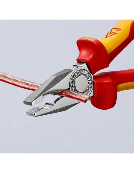 ΠΕΝΣΑ KNIPEX ΗΛΕΚΤΡΟΛΟΓΟΥ 1000VOLT 160ΜΜ VDE - 0306160