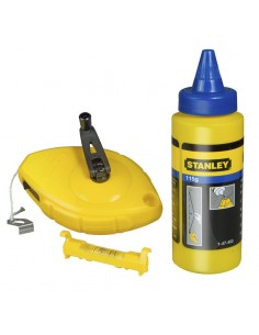 ΚΙΤ ΧΑΡΑΞΗΣ ΝΗΜΑ ΣΤΑΘΜΗΣ 30Μ-ΠΟΥΔΡΑ ΚΙΤΡΙΝΗ STANLEY 0-47-443