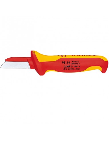 ΜΑΧΑΙΡΙ ΗΛΕΚΤΡΟΛΟΓΟΥ ΜΕ ΜΟΝΩΣΗ 1000V KNIPEX 9854SB