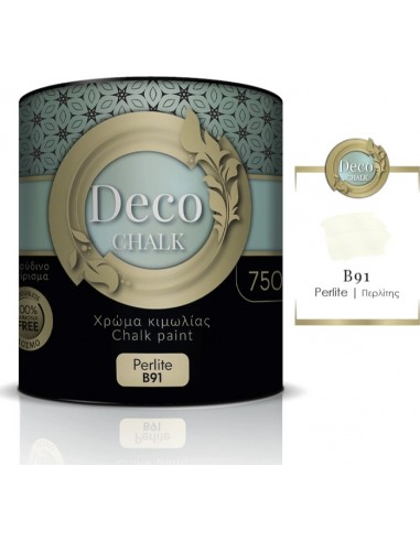 Deco Chalk Paint Χρώμα Κιμωλίας B91 Περλίτης...