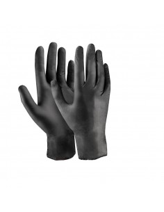 ΓΑΝΤΙΑ ΒΙΟΜΗΧΑΝΙΚΑ LATEX ΜΑΥΡΑ 9"/L