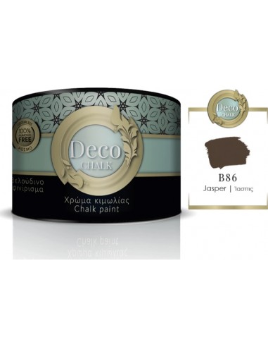 Deco Chalk Paint Χρώμα Κιμωλίας B86 Ιασπης Καφέ...