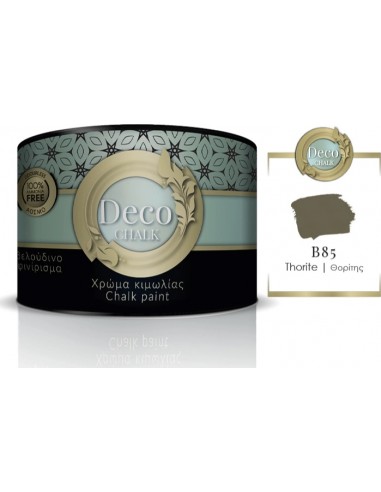Deco Chalk Paint Χρώμα Κιμωλίας B85 Θορίτης 375ml
