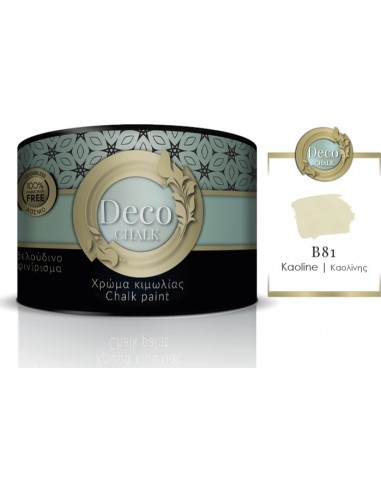 Deco Chalk Paint Χρώμα Κιμωλίας B81 Καολίνη...