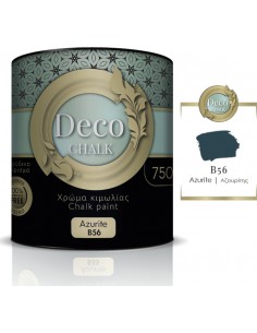 Deco Chalk Paint Χρώμα Κιμωλίας B56 Αζουρίτης 750ml
