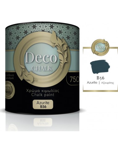 Deco Chalk Paint Χρώμα Κιμωλίας B56 Αζουρίτης...