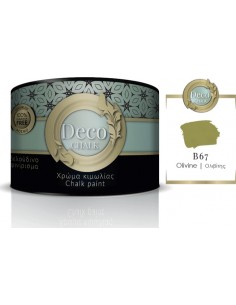 Deco Chalk Paint Χρώμα Κιμωλίας B67 Ολιβίτης Χακί 375ml