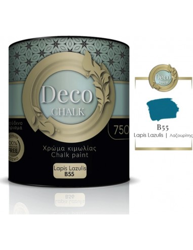 Deco Chalk Paint Χρώμα Κιμωλίας B55 Λαζουρίτης...