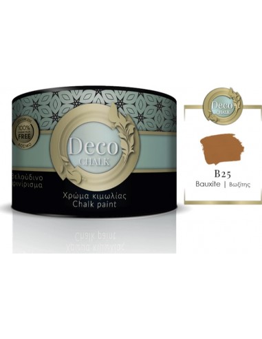 Deco Chalk Paint Χρώμα Κιμωλίας B25 Βωξίτης 375ml