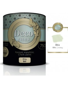 Deco Chalk Paint Χρώμα Κιμωλίας B61 Ιλλίτης 750ml