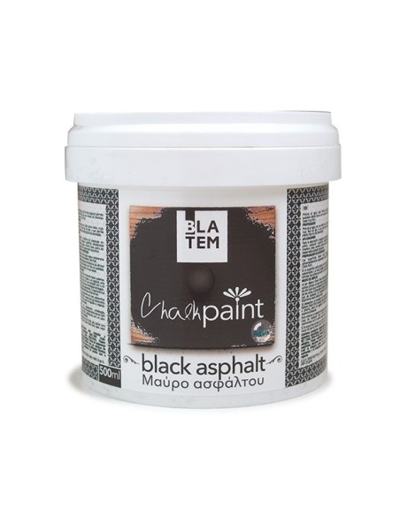 Blatem Χρώμα Κιμωλίας Chalk Paint Black Asphalt 500ml