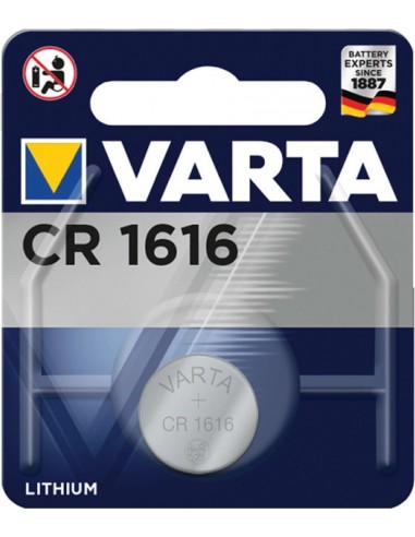 ΜΠΑΤΑΡΙΑ ΛΙΘΙΟΥ 3V CR1616 VARTA