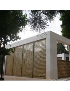 ΚΑΦΑΣΩΤΟ ΞΥΛΙΝΟ PRIVACY 122 x 240 ΜΕ ΜΑΤΙ 2x2εκ.
