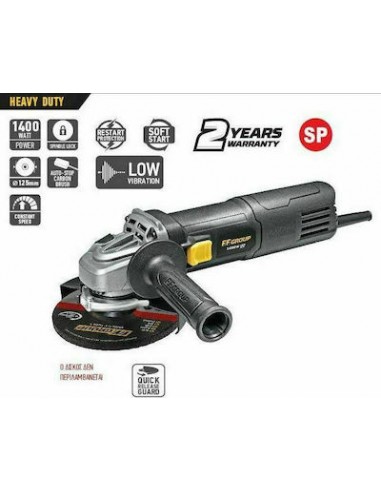 ΓΩΝΙΑΚΟΣ ΤΡΟΧΟΣ AG 125/1400C HD- SP, FF GROUP