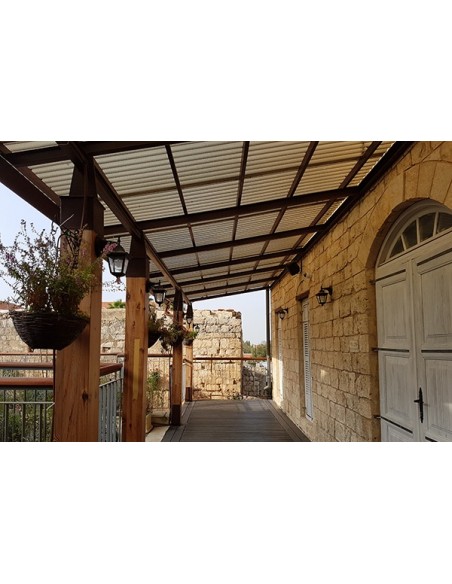 ΑΝΑΓΛΥΦΟ ΠΟΛΥΚΑΡΒΟΝΙΚΟ ΦΥΛΛΟ 1.045x6.00m - 2.8mm SUNTUF BH BRONZE