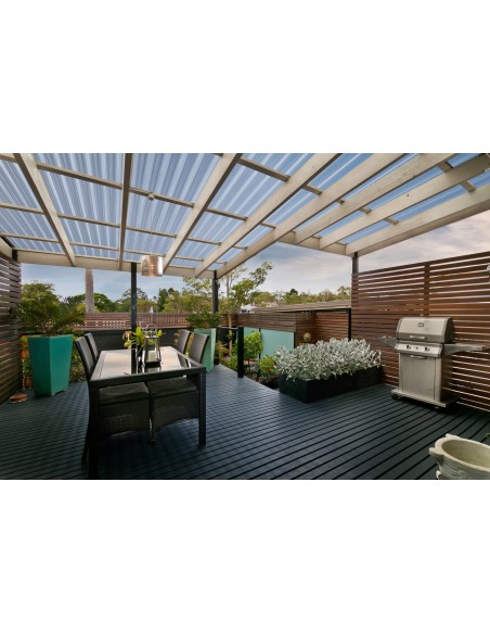 ΑΝΑΓΛΥΦΟ ΠΟΛΥΚΑΡΒΟΝΙΚΟ ΦΥΛΛΟ 1.045x6.00m - 2.8mm SUNTUF BH SOLAR CONTROL