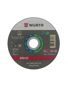 WURTH ΔΙΣΚΟΣ ΚΟΠΗΣ RED LINE Α2 Φ115X1MM