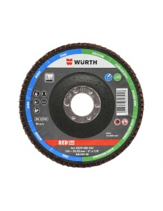 Wurth Δίσκος Λείανσης Αλουμινίου 125mm P80