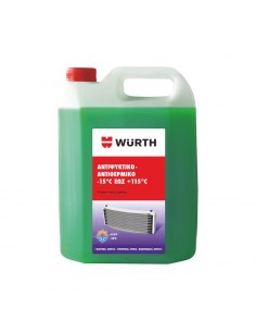 WURTH ΑΝΤΙΨΥΚΤΙΚΟ-ΑΝΤΙΘΕΡΜΙΚΟ -15οC ΠΡΑΣΙΝΟ 4L