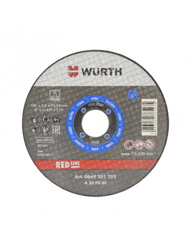 WURTH ΔΙΣΚΟΣ ΚΟΠΗΣ RL ΜΠΛΕ 230Χ3,0Χ22,23MM RED...