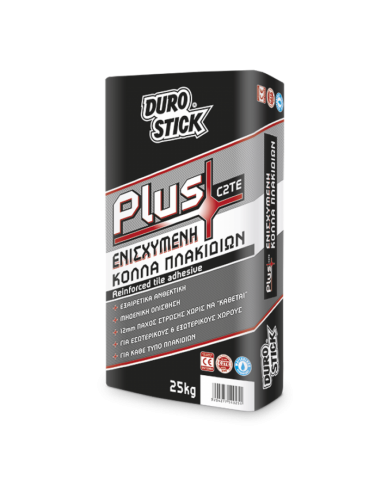Durostick Plus Κόλλα Πλακιδίων Λευκή 25kg