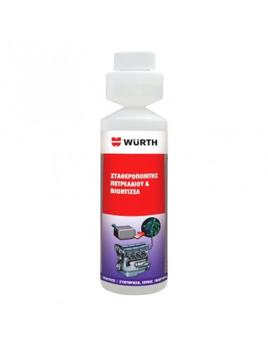 WURTH ΣΤΑΘΕΡΟΠΟΙΗΤΗΣ ΠΕΤΡΕΛΑΙΟΥ & ΒΙΟΝΤΙΖΕΛ 250ML