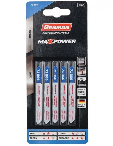 ΠΡΙΟΝΟΛΑΜΕΣ ΜΕΤΑΛΛΟΥ & INOX 5ΤΕΜ. MAXPOWER BiM...