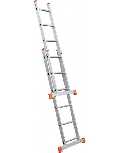 Palbest Διπλή Σκάλα 8507 Αλουμινίου (Σκαλωσιά MINI) 2x6 Σκαλιά