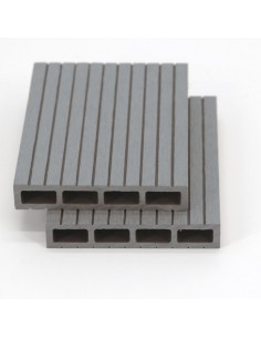 ΣΑΝΙΔΑ ΠΕΡΙΦΡΑΞΗΣ WPC ΓΡΑΜΜΩΤΗ 2x12x360ΕΚ. ΓΚΡΙ ANOIXTO