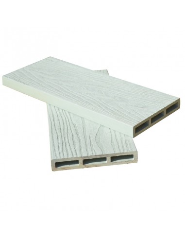 ΣΑΝΙΔΑ ΠΕΡΙΦΡΑΞΗΣ WPC 3D 2x12x360ΕΚ. ΛΕΥΚΟ
