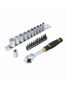 ΣΕΤ ΚΑΣΤΑΝΙΑ ΜΕ ΚΑΡΥΔΑΚΙΑ 1/4'' 22 ΤΕΜ. STANLEY FMMT82679-0
