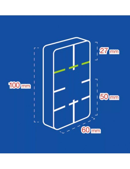 KUBALA SMART INSTALL 100X60MM - 0675