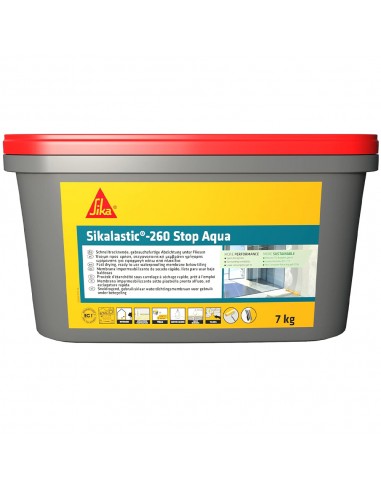 Sikalastic-260 Stop Aqua 7kg ΕΛΑΣΤΙΚΗ ΜΕΜΒΡΑΝΗ...