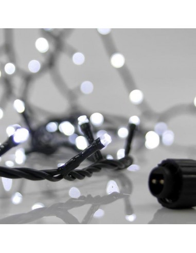 100 Λαμπάκια LED 5μ Ψυχρό Λευκό σε Σειρά με...